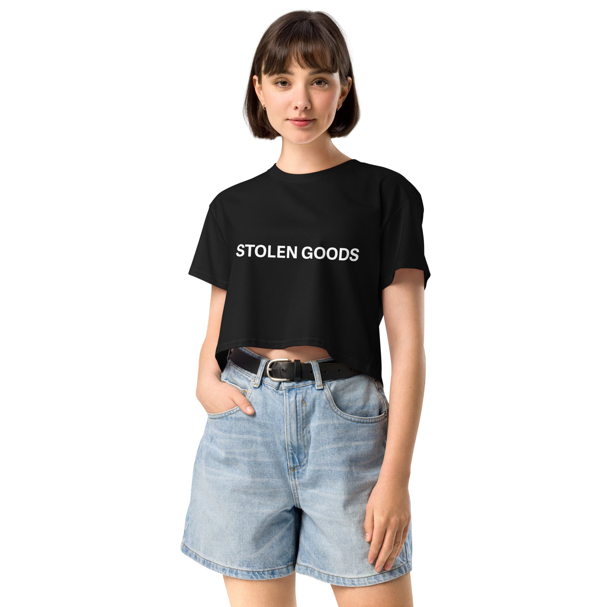 Stolen Goods Women’s crop top