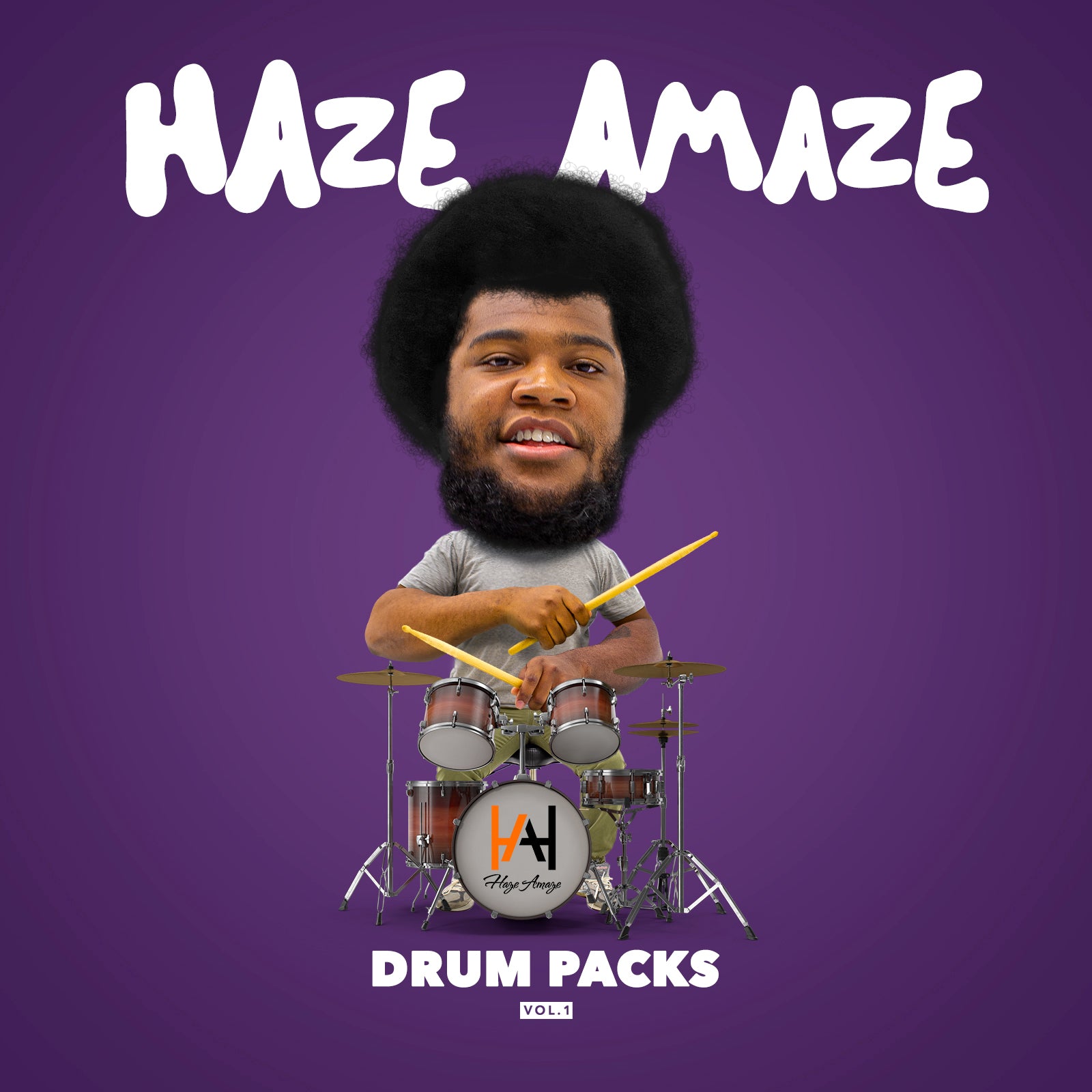 THE COMPLETE Haze Amaze Drum Pack - Volume 1