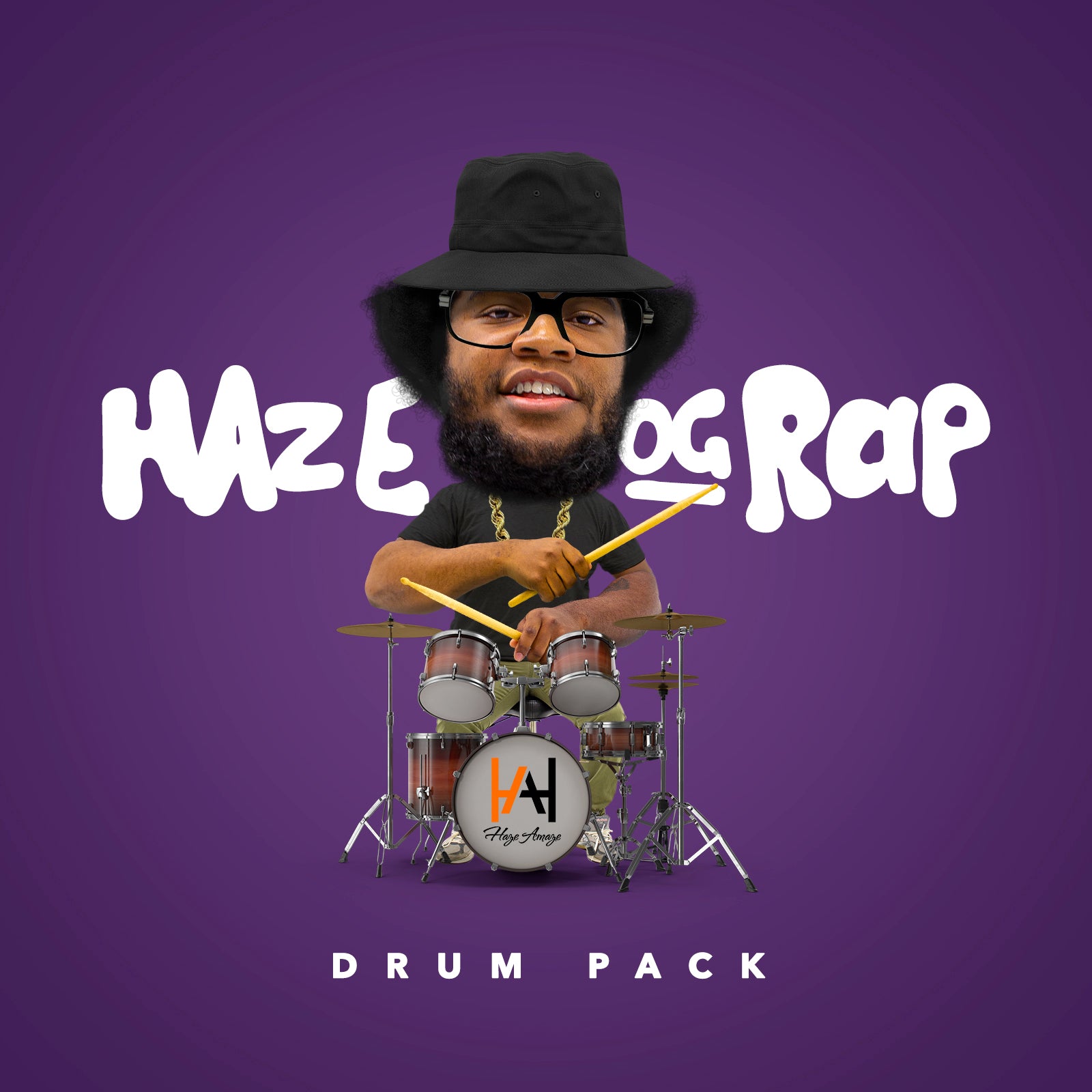 Haze OG Rap - Volume 1 - Live Drum Pack
